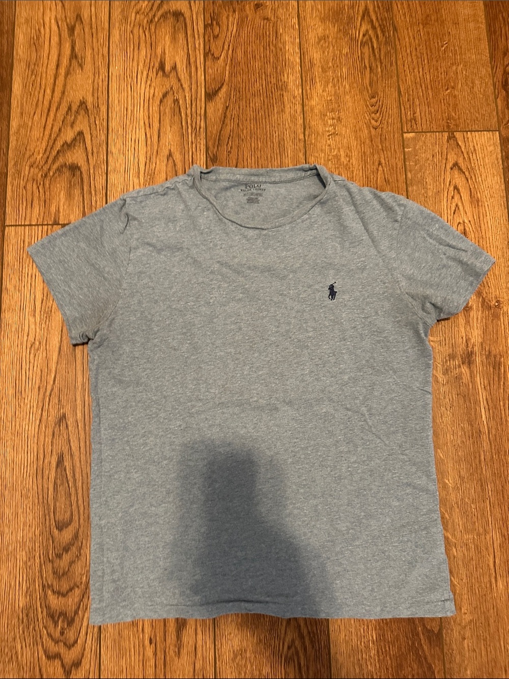 Polo by Ralph Lauren Heather Blue Gray Short Sleeve Crew Tee